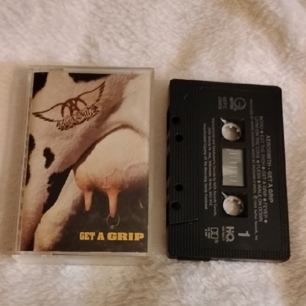 Aerosmith 'Get a Grip' Cassette Tape